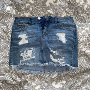 Jean skirt
